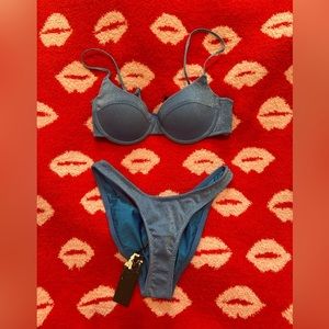 NWT triangl bikini set